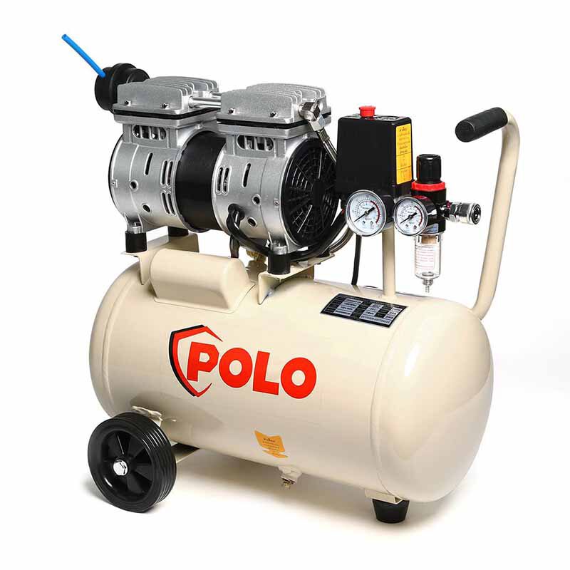 ปั๊มลมออยล์ฟรี 0.75HP - 24L POLO OFS5501-24