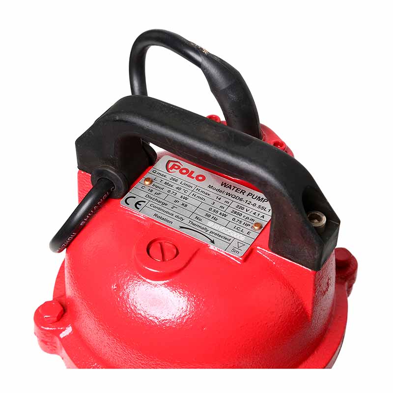 ปั๊มจุ่มน้ำเสีย POLO WQD6-12-0.55L1 ไม่มีลูกลอย - Image 2