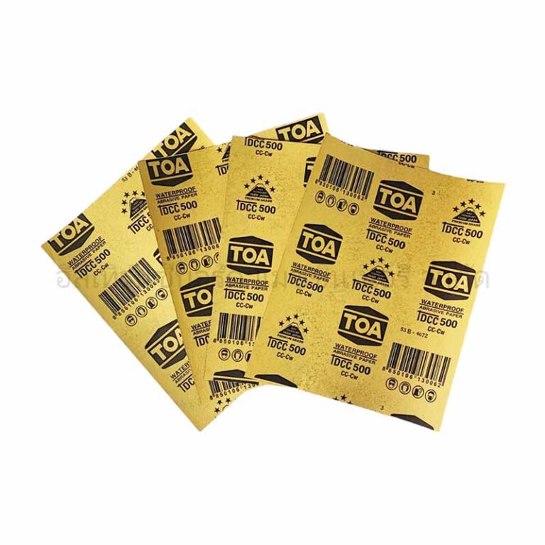 Toa 8043 กระดาษทรายน้ำ TOA NO.500 – บริษัท อีสเทิร์นซีบอร์ด แมชชินเนอรี่ จำกัด ...