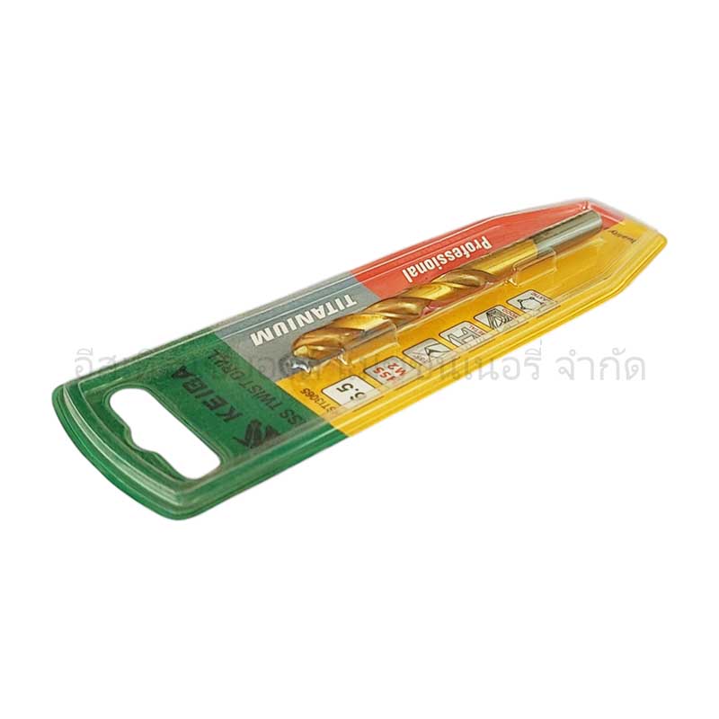 ดอกสว่านเคลือบไททาเนี่ยม KEIBA 6.5MM - Image 3