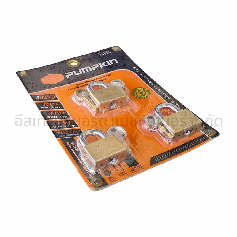 กุญแจมาสเตอร์คีย์ PUMPKIN PTT-S45-3 (คอสั้น 3ตัว/ชุด) - Image 2