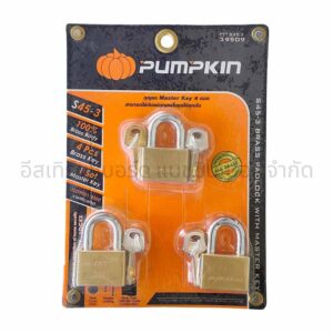 กุญแจมาสเตอร์คีย์ PUMPKIN PTT-S45-3 (คอสั้น 3ตัว/ชุด)