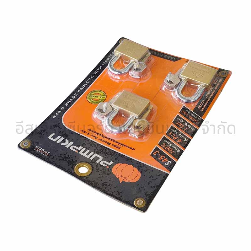 กุญแจมาสเตอร์คีย์ PUMPKIN PTT-S45-3 (คอสั้น 3ตัว/ชุด) - Image 4